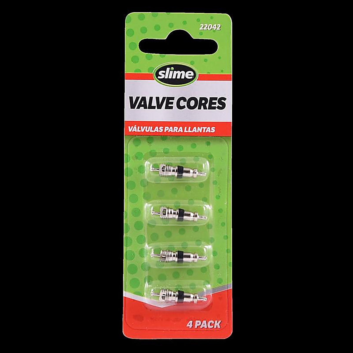 Slime 22042 Metal 1 psi Tire Valve Core 4/Pack