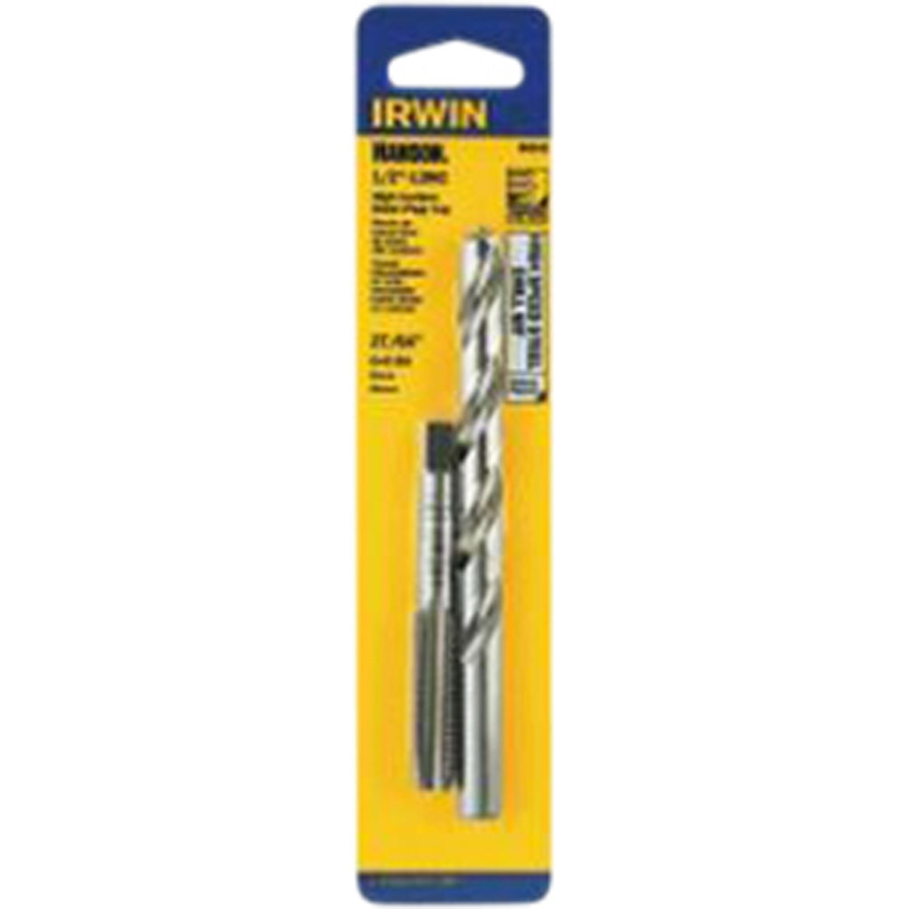 Irwin Hanson 80242 1/2 13 NC Tap + 27/64 Drill Bit
