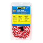 Seachoice - 50-86661 - 60 Ft. L Red/White Braided Polypropylene Tow Rope