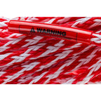 Seachoice - 50-86661 - 60 Ft. L Red/White Braided Polypropylene Tow Rope