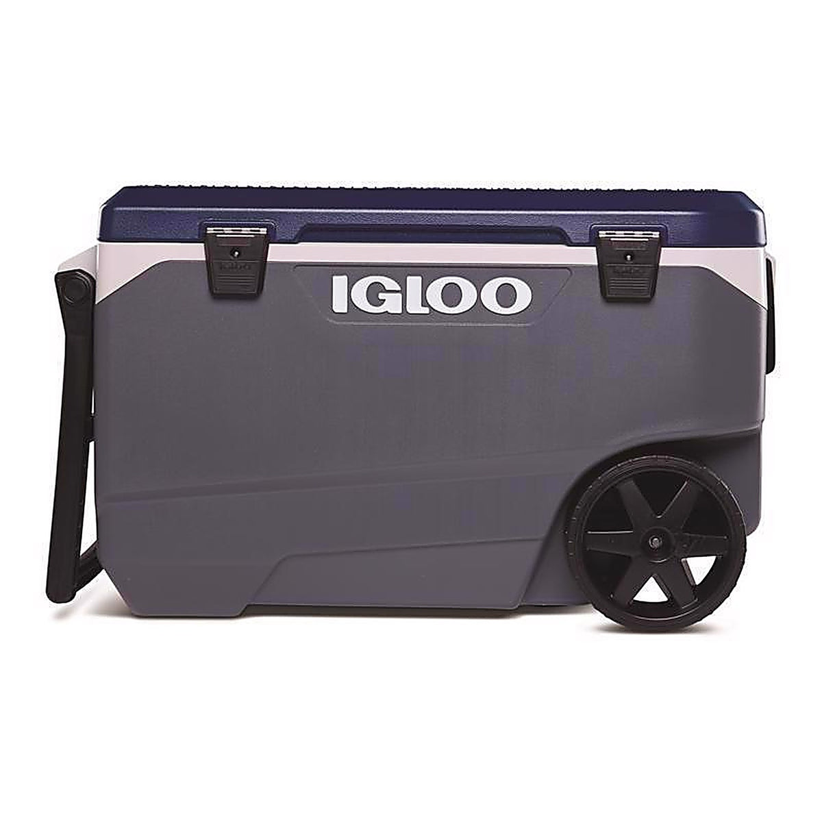 Igloo 34818 MaxCold Latitude Blue/Gray 90 qt Roller Cooler