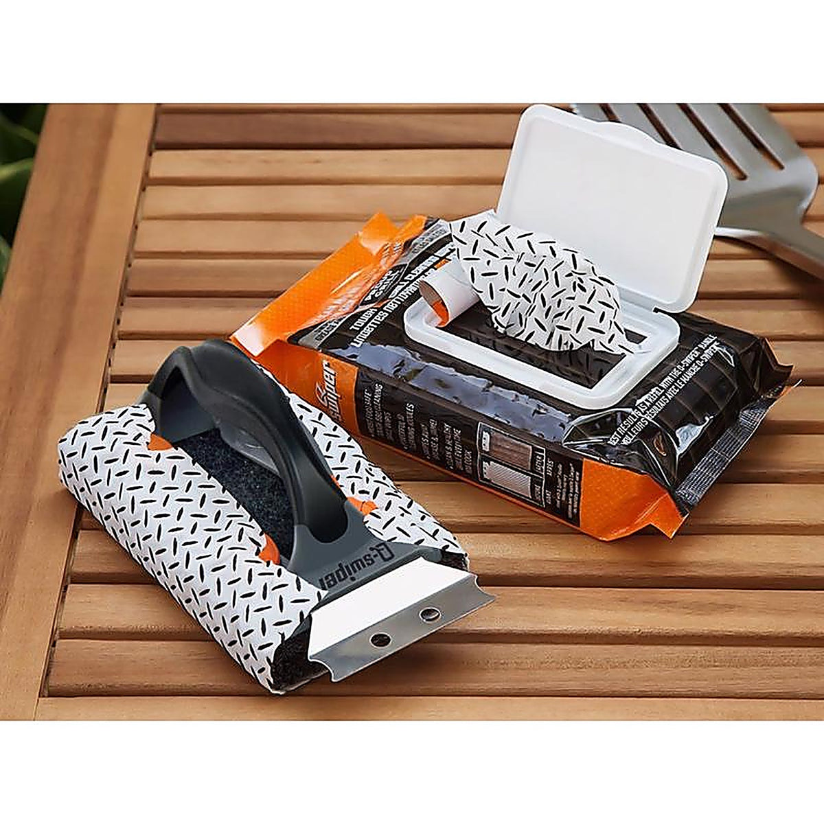 Proud Grill - 1251C - Q-Swiper Grill Cleaning Kit 7 In. H X 3 In. L X 3.4 In. W 26 Piece