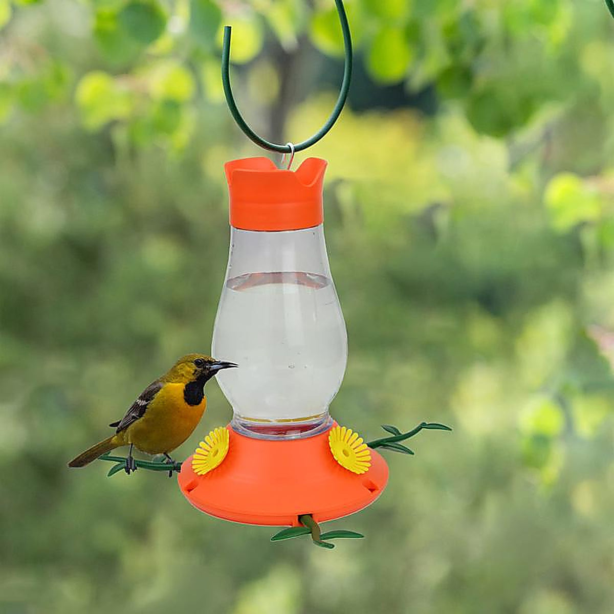 Perky-Pet 465-2 Oriole 27 oz. Plastic Bird Feeder 3 ports