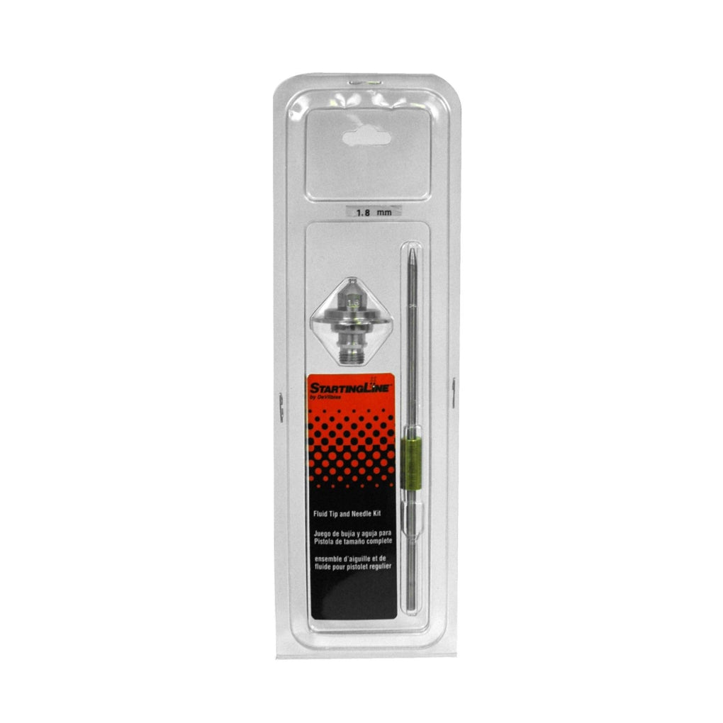 DeVilbiss 803018 StartingLine Replacement Tip/Needle Set, 1.8mm