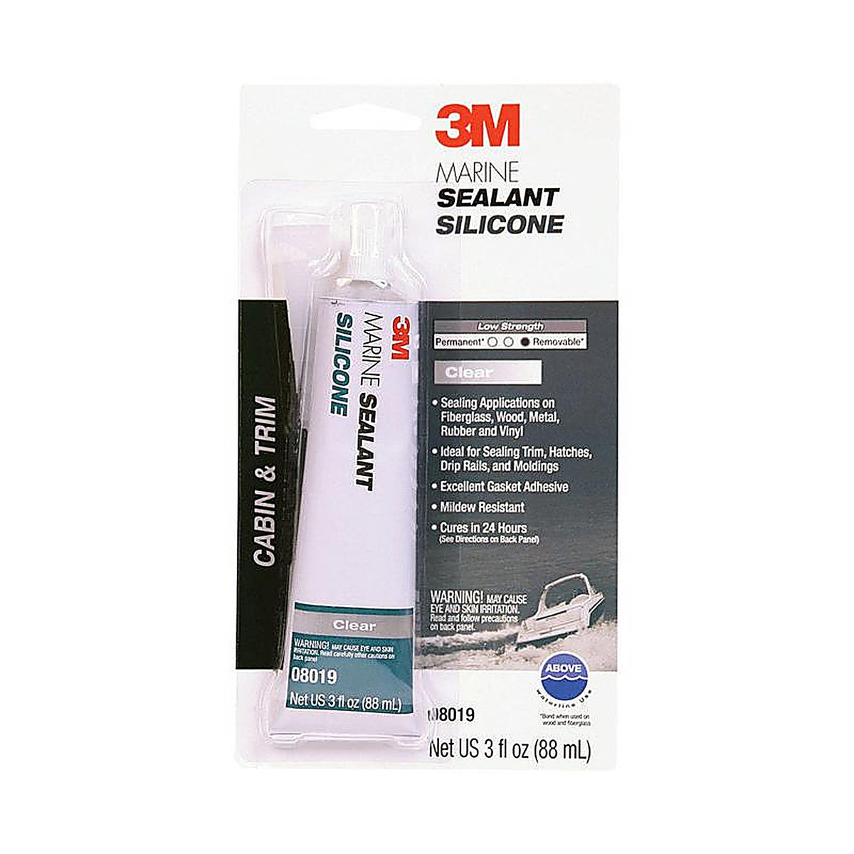 3M 08019 Auto/Marine Sealant 3 oz.