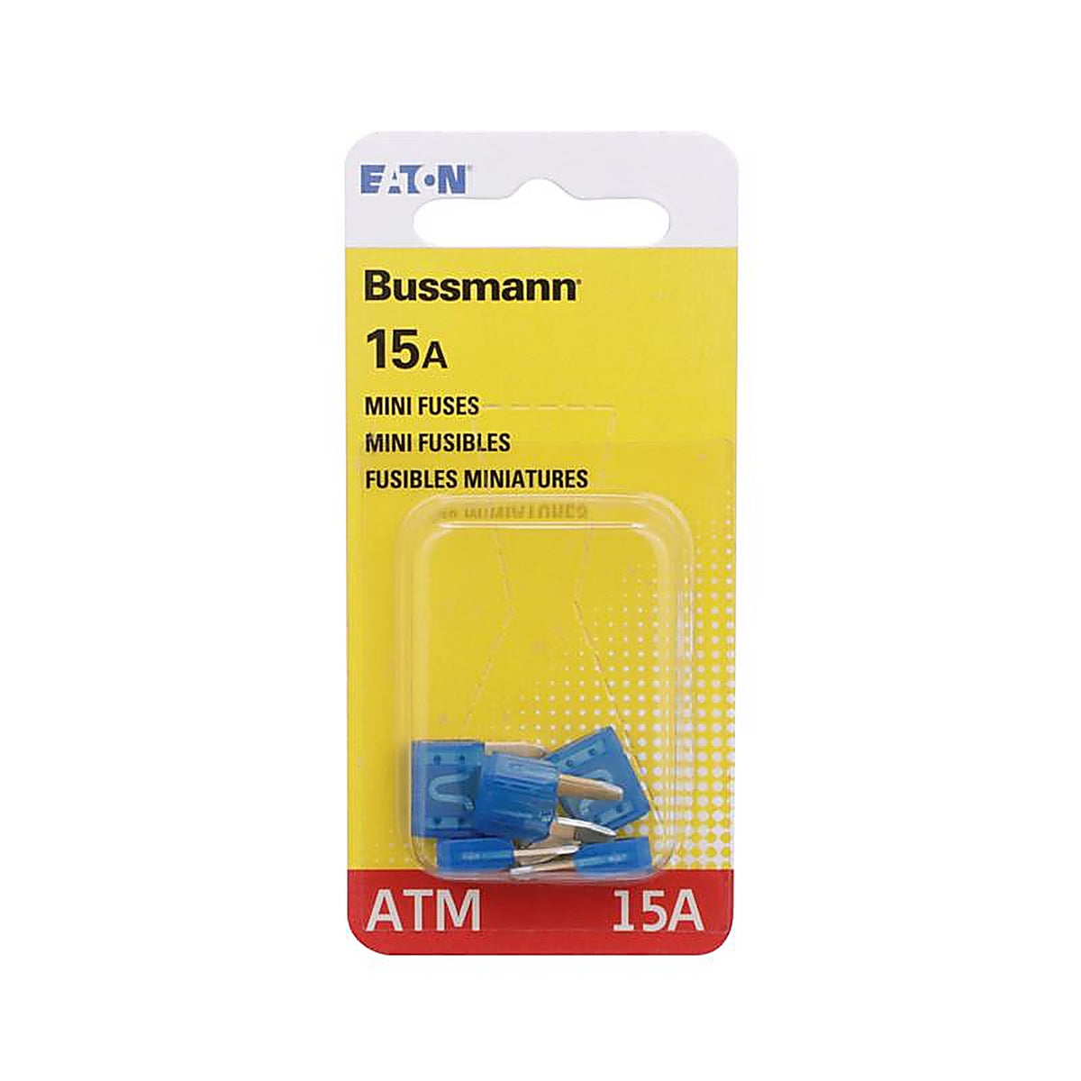 Bussmann BP/ATM-15-RP 15 amps ATM Blade Fuse 5/Pack