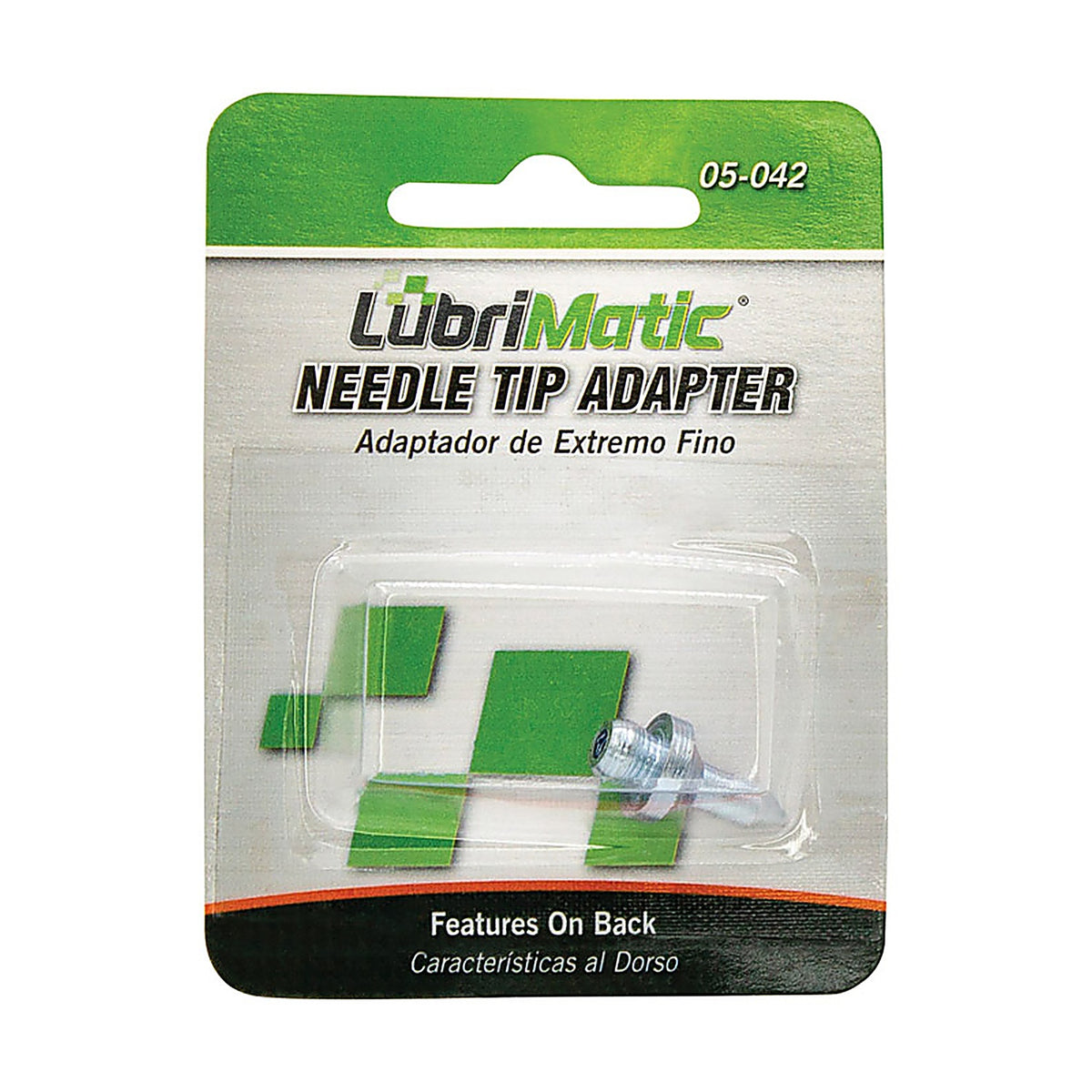 LubriMatic LUBR05042 Straight Needle Tip Adapter 1 pk