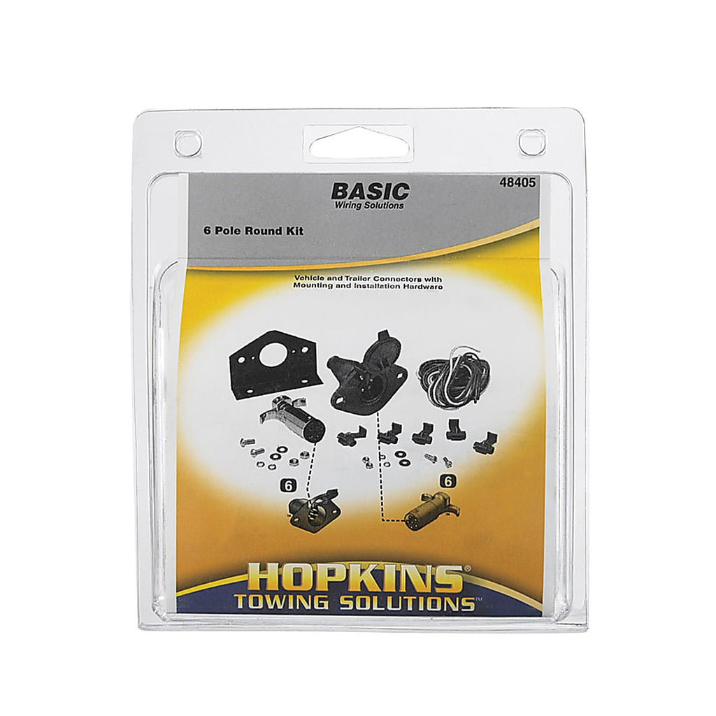 Hopkins 48405 6 Round Trailer Connector