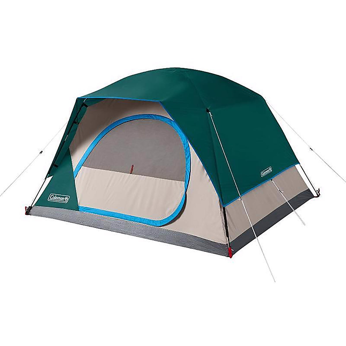 Coleman 2154640 Skydome Green Tent 56 in. H X 84 in. W X 96 in. L 1 pk