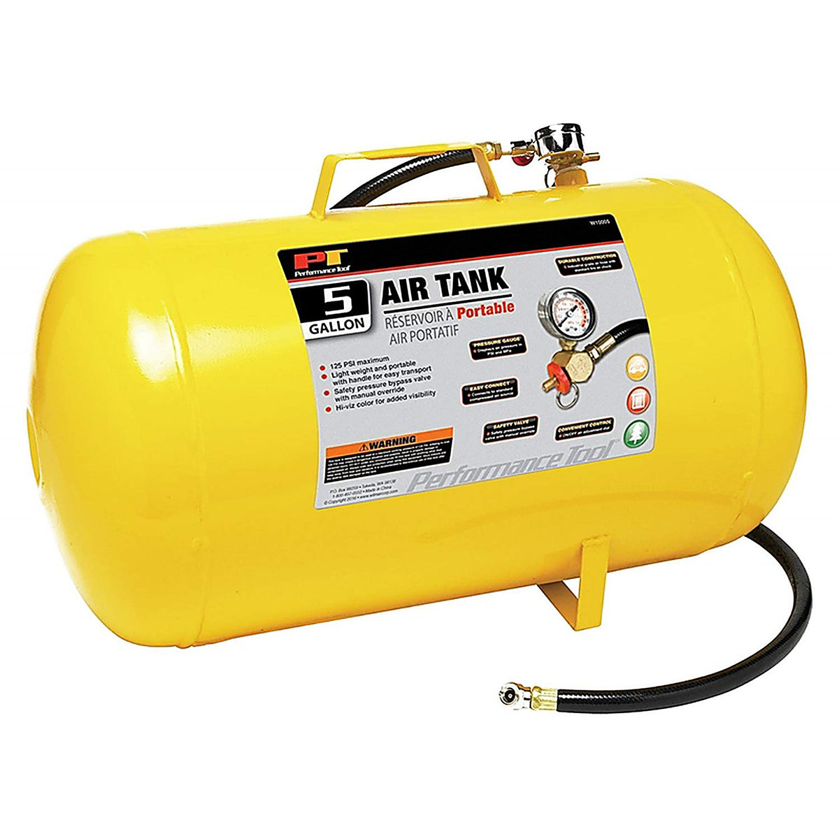 Performance Tool - W10005 - 125 PSI Air Tank