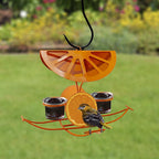 Woodlink 25019 Oriole Metal Fruit and Nut Feeder 4 ports