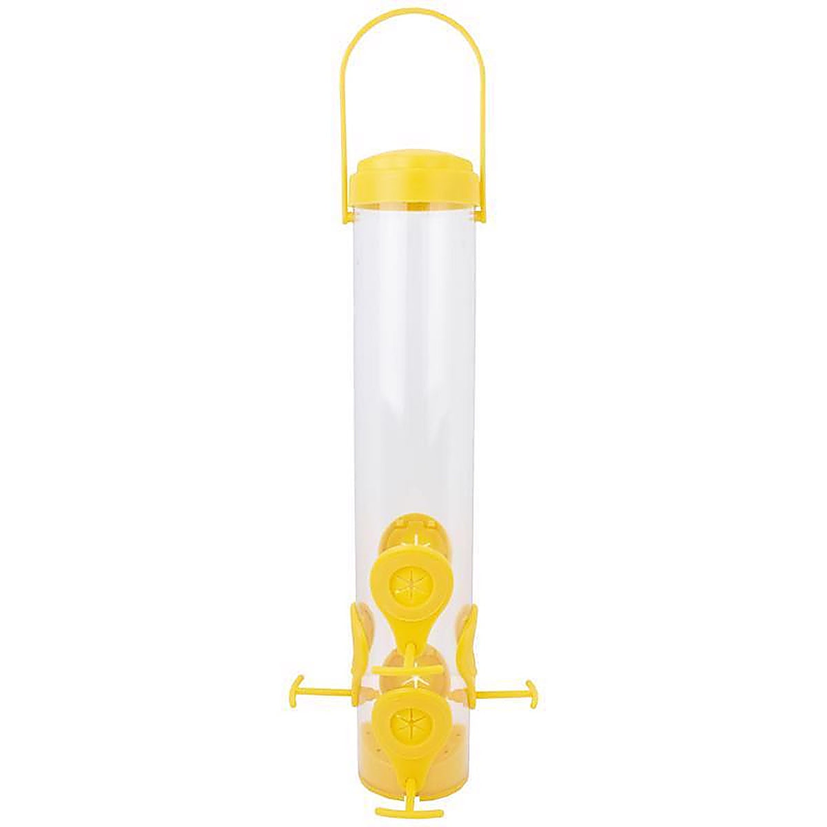 Perky-Pet 481F Finch 1.5 lb. Plastic Tube Bird Feeder 6 ports