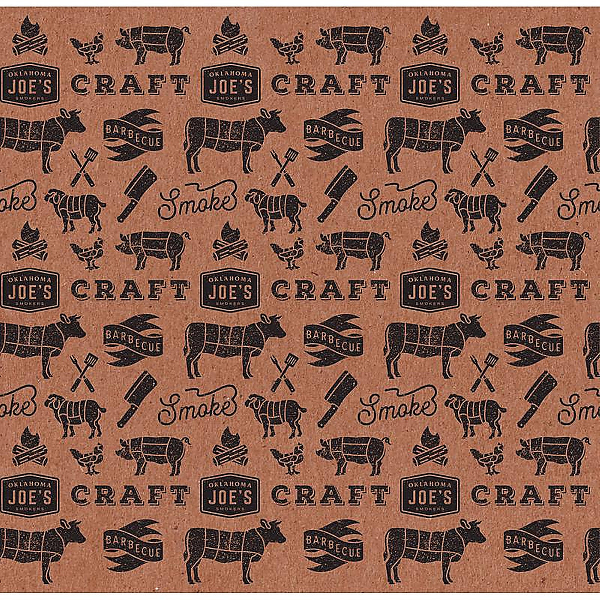 Oklahoma Joes 7844466P04 BBQ Butcher Paper Roll 100 ft. L x 18in. W