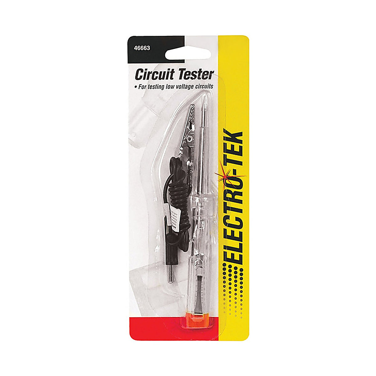 Custom Accessories 46663 Electro Tek 12 volt Voltage Tester 1/Pack