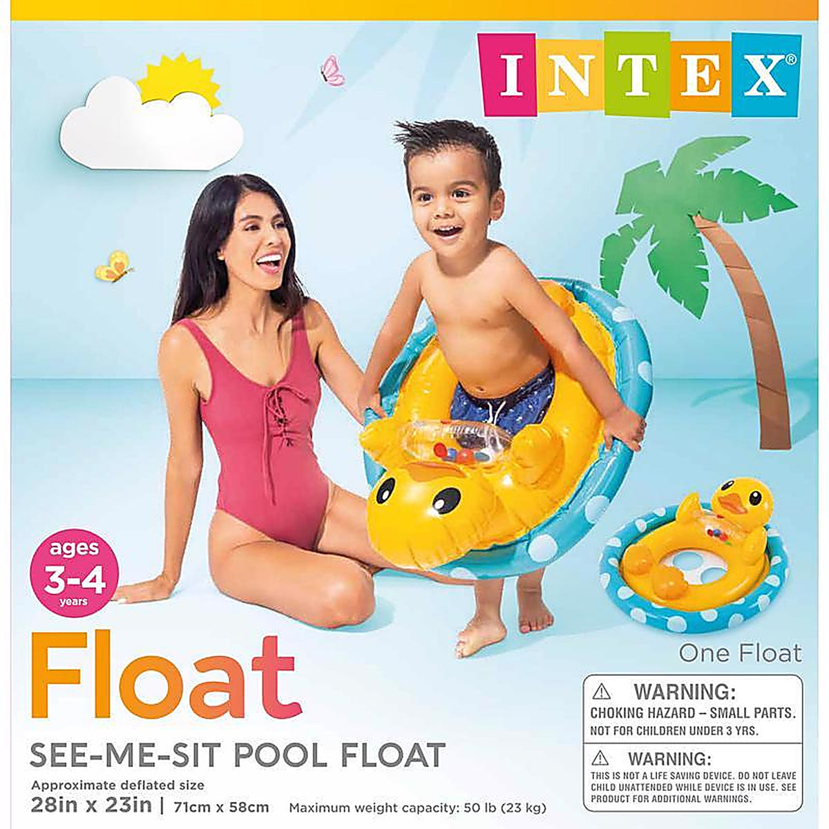 Intex 59570EP Vinyl Inflatable Kiddie Float