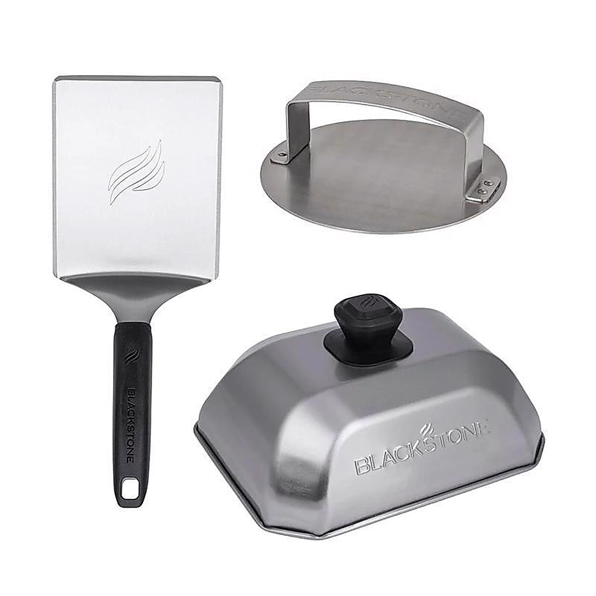 Blackstone 5462 Stainless Steel Grill Burger Kit 3 pk