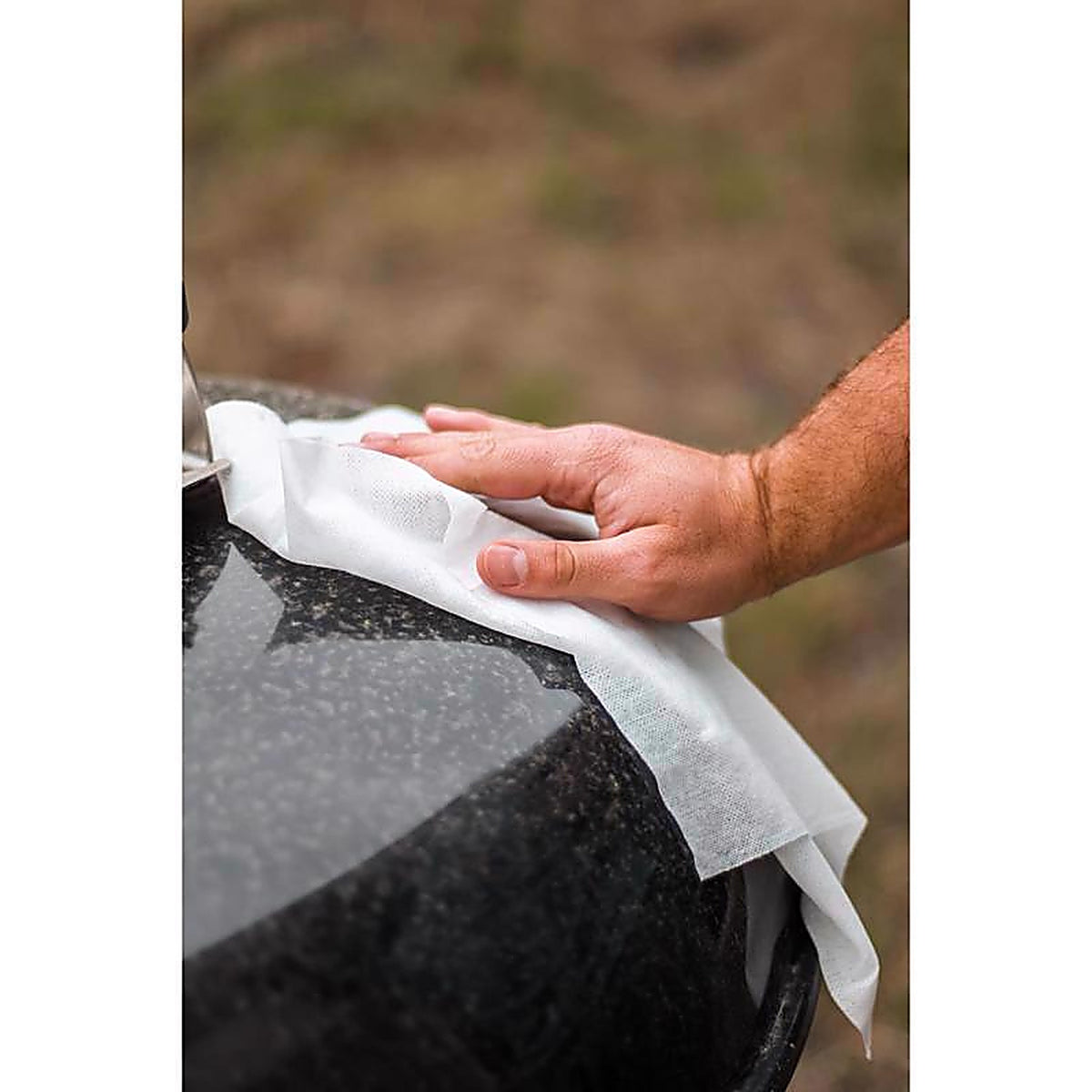 Crocodile Cloth - 6600 - Grill Wipes 80 Wipes 3.5 In. H X 15 In. L X 10 In. W 1 Pack