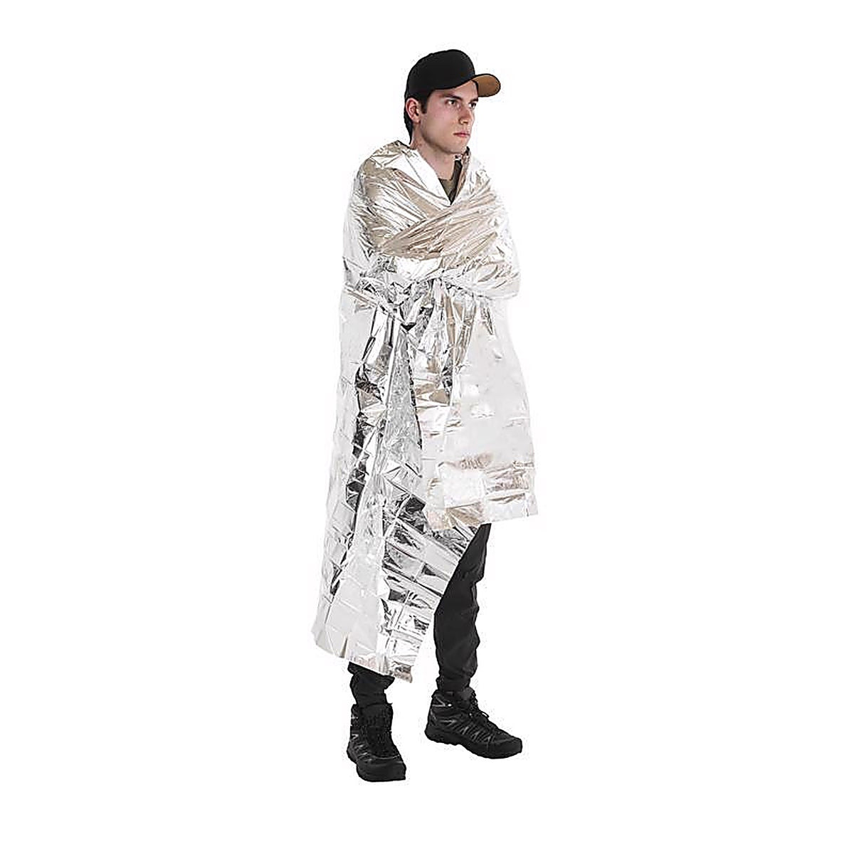 Coghlans 8235 Silver Survival Blanket 6.000in. H x 52-1/2in. W x 82-1/2in. L 1/Pack