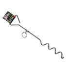 Boss Pet A01312 PDQ Silver Steel Dog Tie Out Stake Large