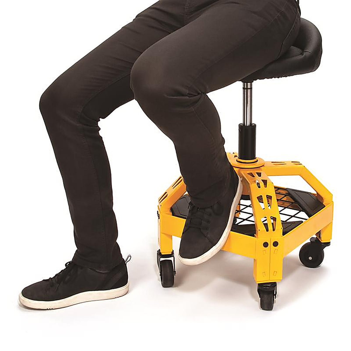 DeWalt 41562 Black Vinyl / Foam Swivel Adjustable Barstool