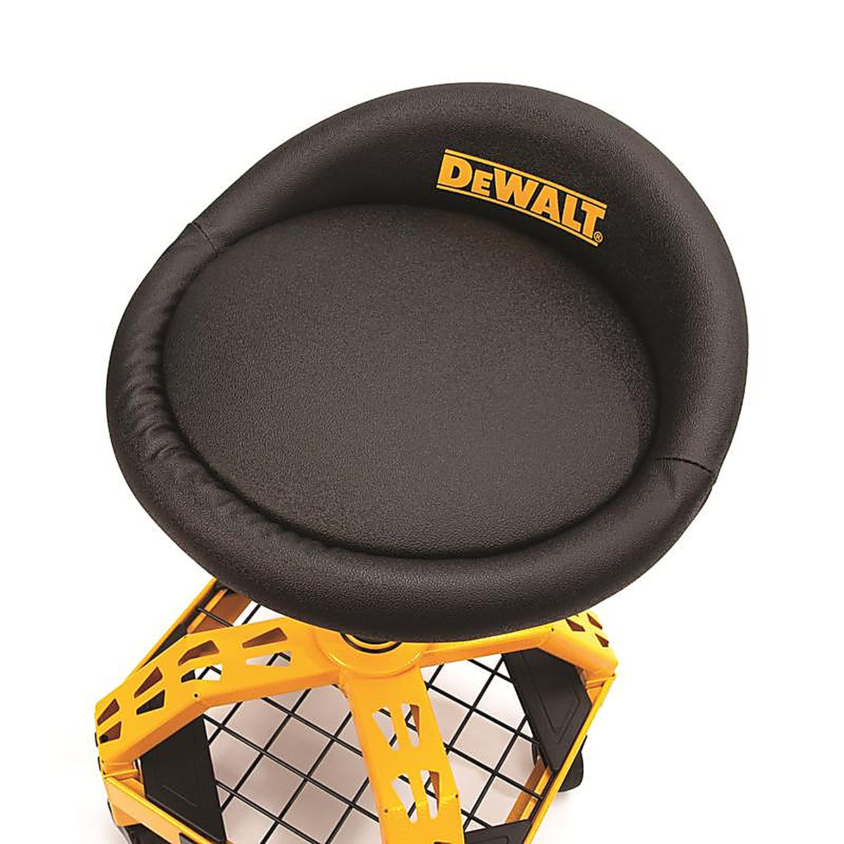 DeWalt 41562 Black Vinyl / Foam Swivel Adjustable Barstool
