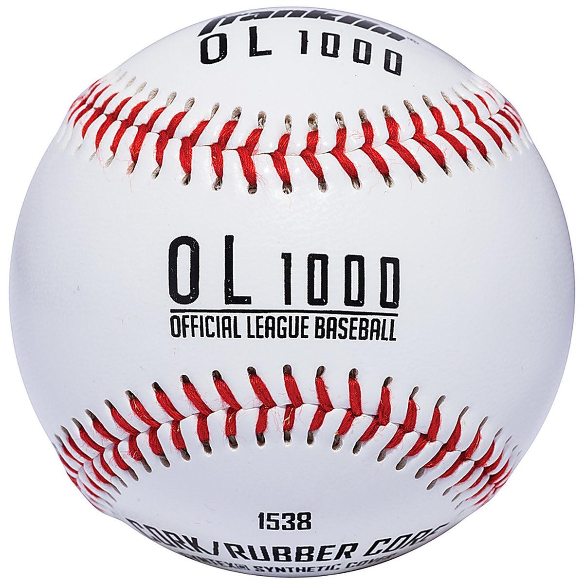 Franklin 1538D12 Official League White Synthetic Baseball 1 pk