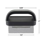 Blackstone 5064 Aluminum Black/Silver Griddle Kit 2 pc