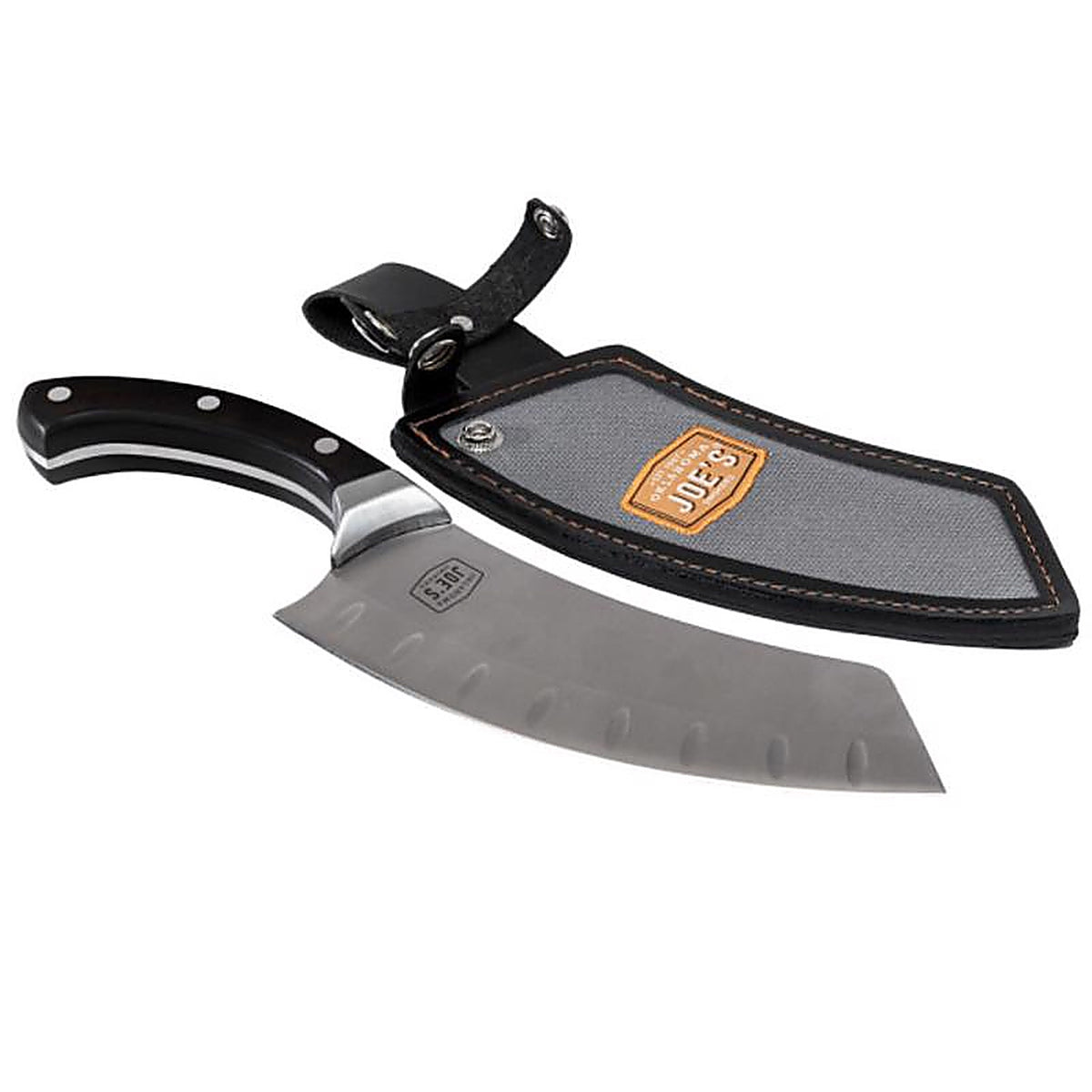 Oklahoma Joes 6326379R06 Blacksmith Plastic/Steel Black/Silver Chef Knife