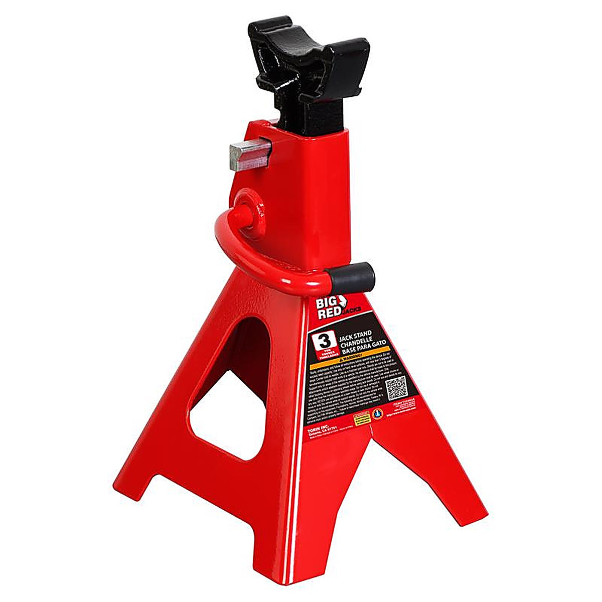 Torin - T43002A - Big Red Manual 6000 Lb Double Lock Jack Stands
