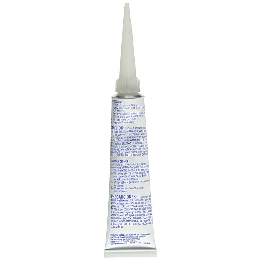Permatex 81730 Windshield and Glass Sealant Gel 1.5 oz.