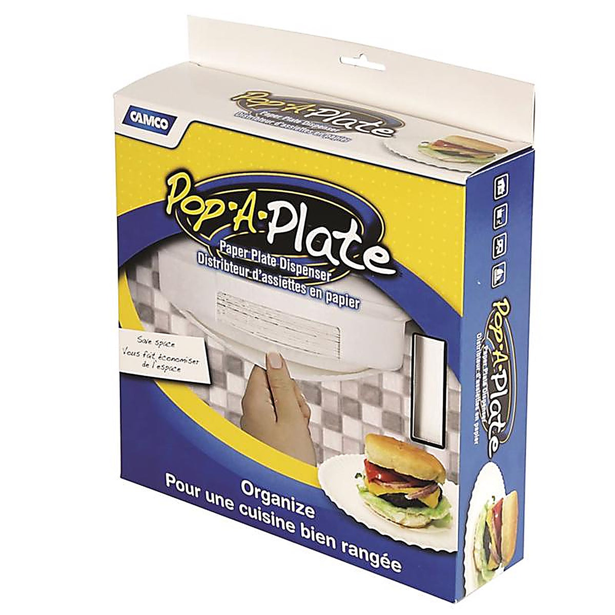 Camco 57001 Paper Plate Dispenser 1 pk