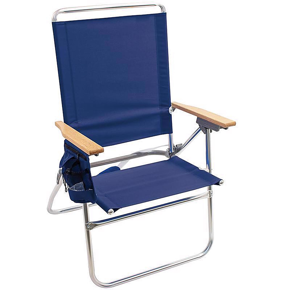Rio Brands - SC642-28PK4 - 7-Position Blue Beach Folding Chair