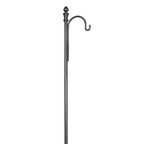 Feit - HOOK/48/1/BLK - Black Metal 48 In. H Solar Fixtures Shepherds Hook 1 Pack