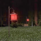 Feit - HOOK/48/1/BLK - Black Metal 48 In. H Solar Fixtures Shepherds Hook 1 Pack