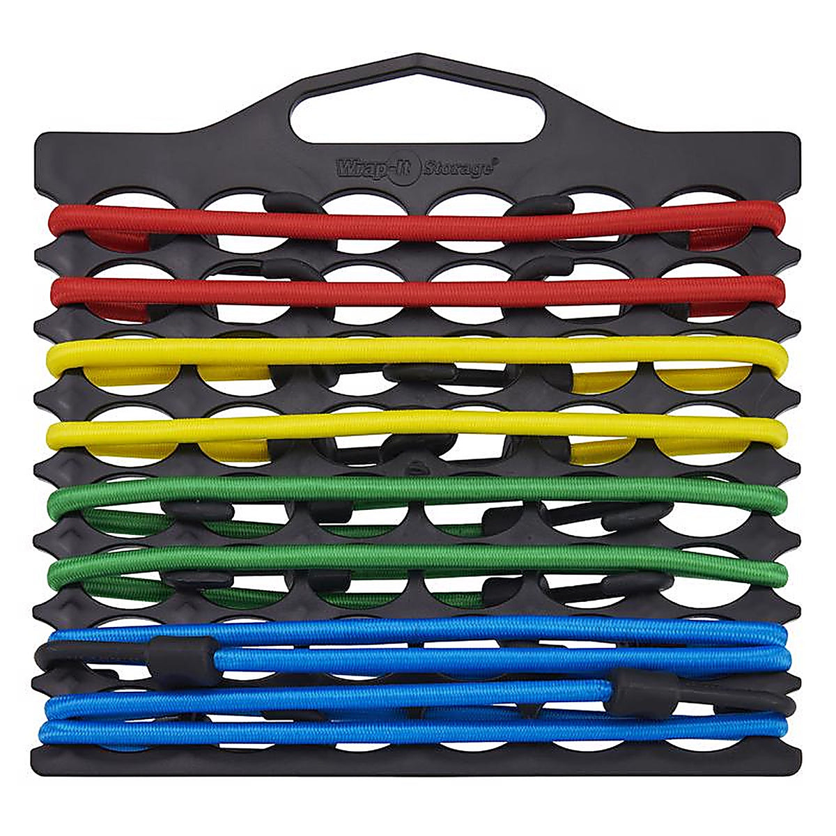 Wrap-It - 108-BB-8406 - Bungee Buddy Assorted Bungee Cord Set 11.50 In. L 8 Pack