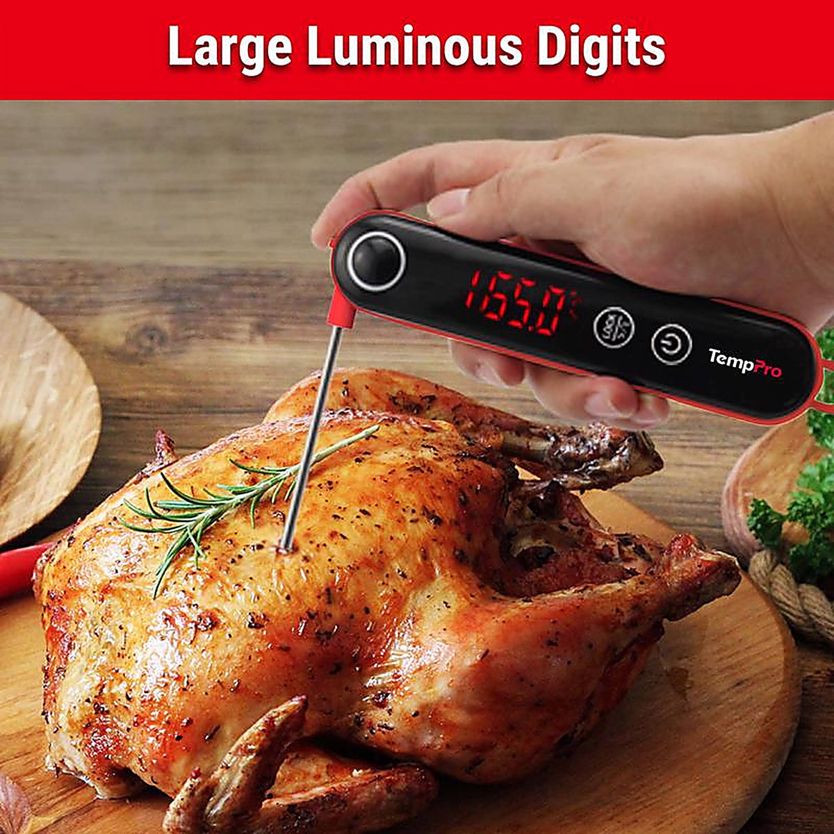 Thermopro - TP18SW - Tp18sw Lcd Grill/Meat Thermometer