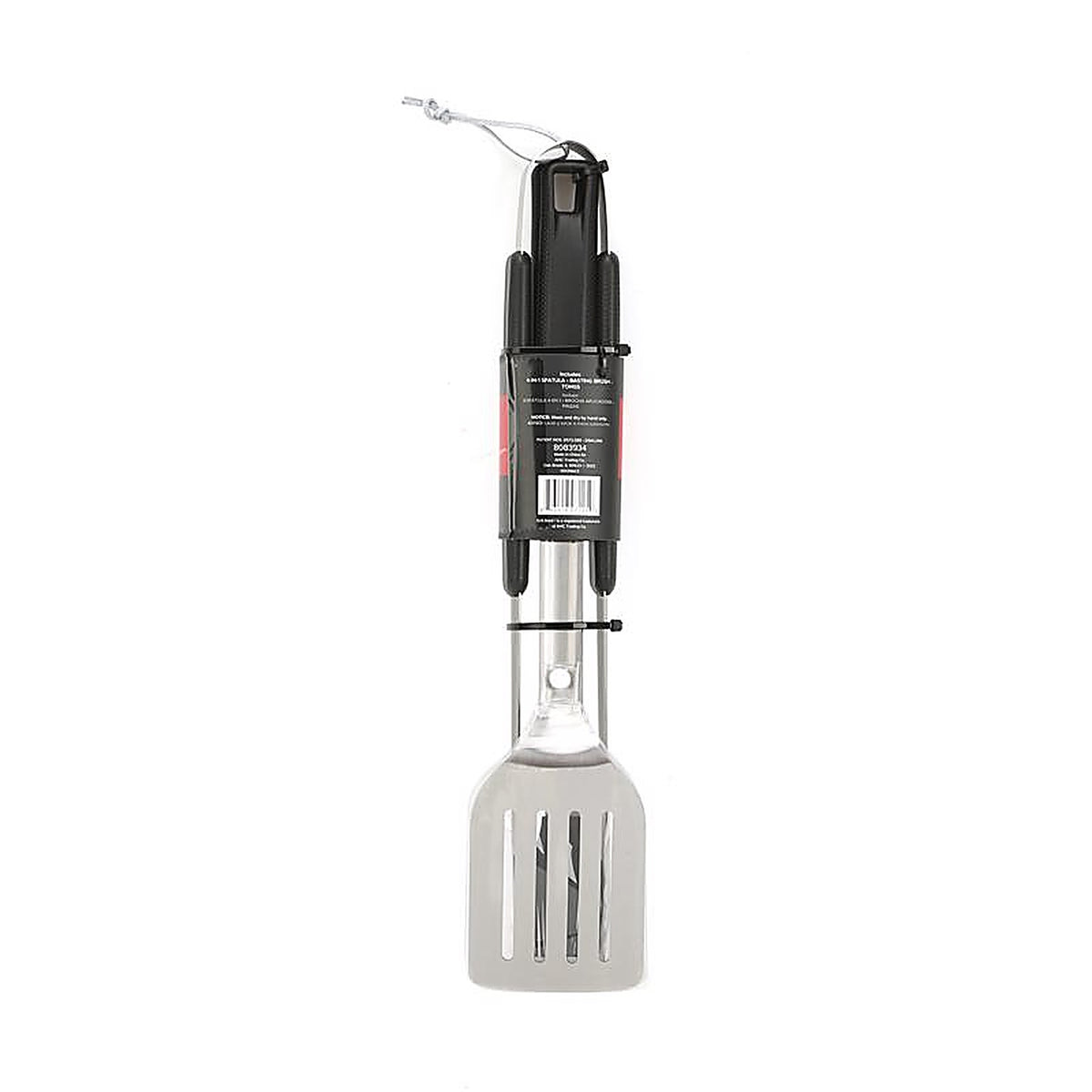 Grill Mark - 00129ACE - Stainless Steel Black/Silver Grill Tool Set 3 Piece