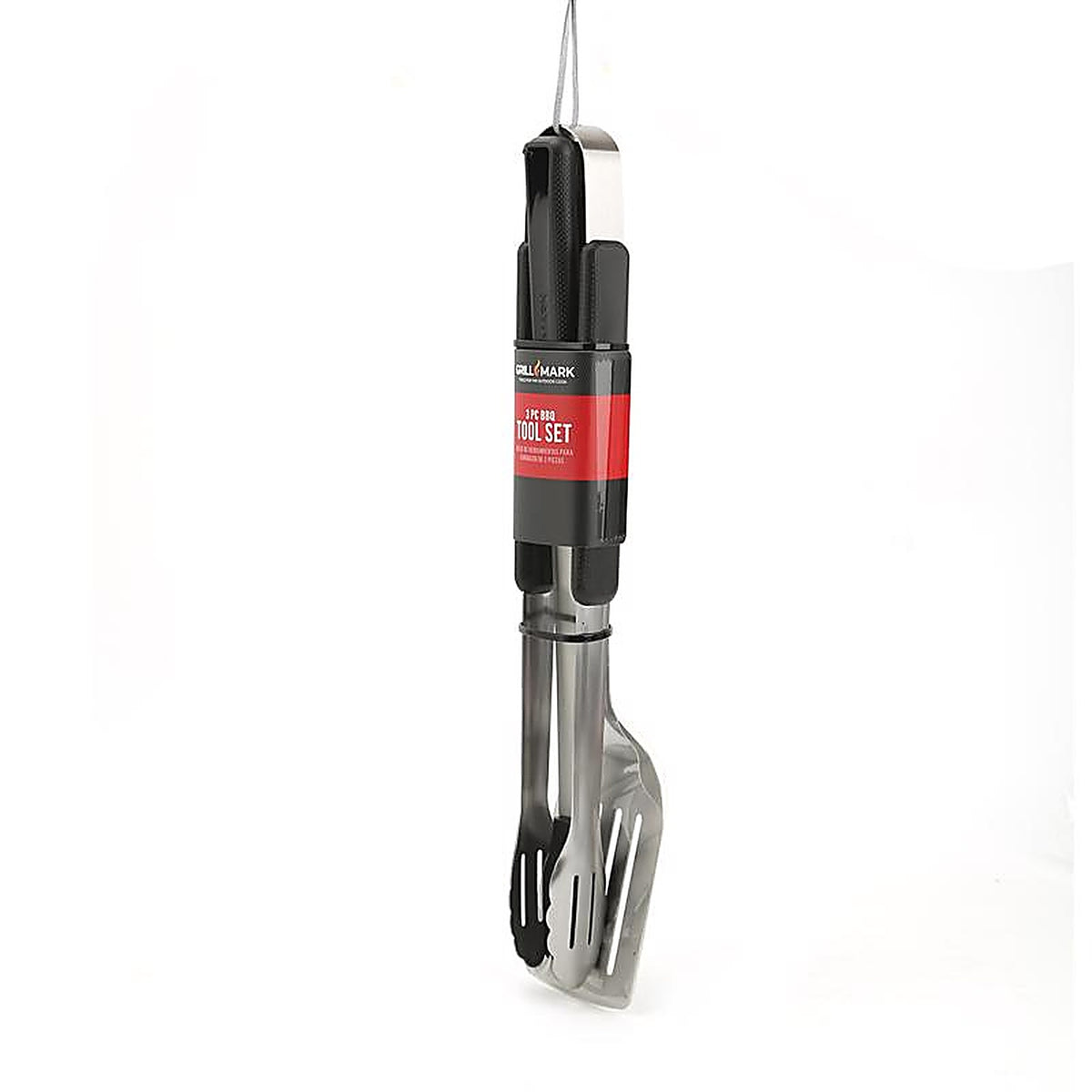 Grill Mark - 00129ACE - Stainless Steel Black/Silver Grill Tool Set 3 Piece