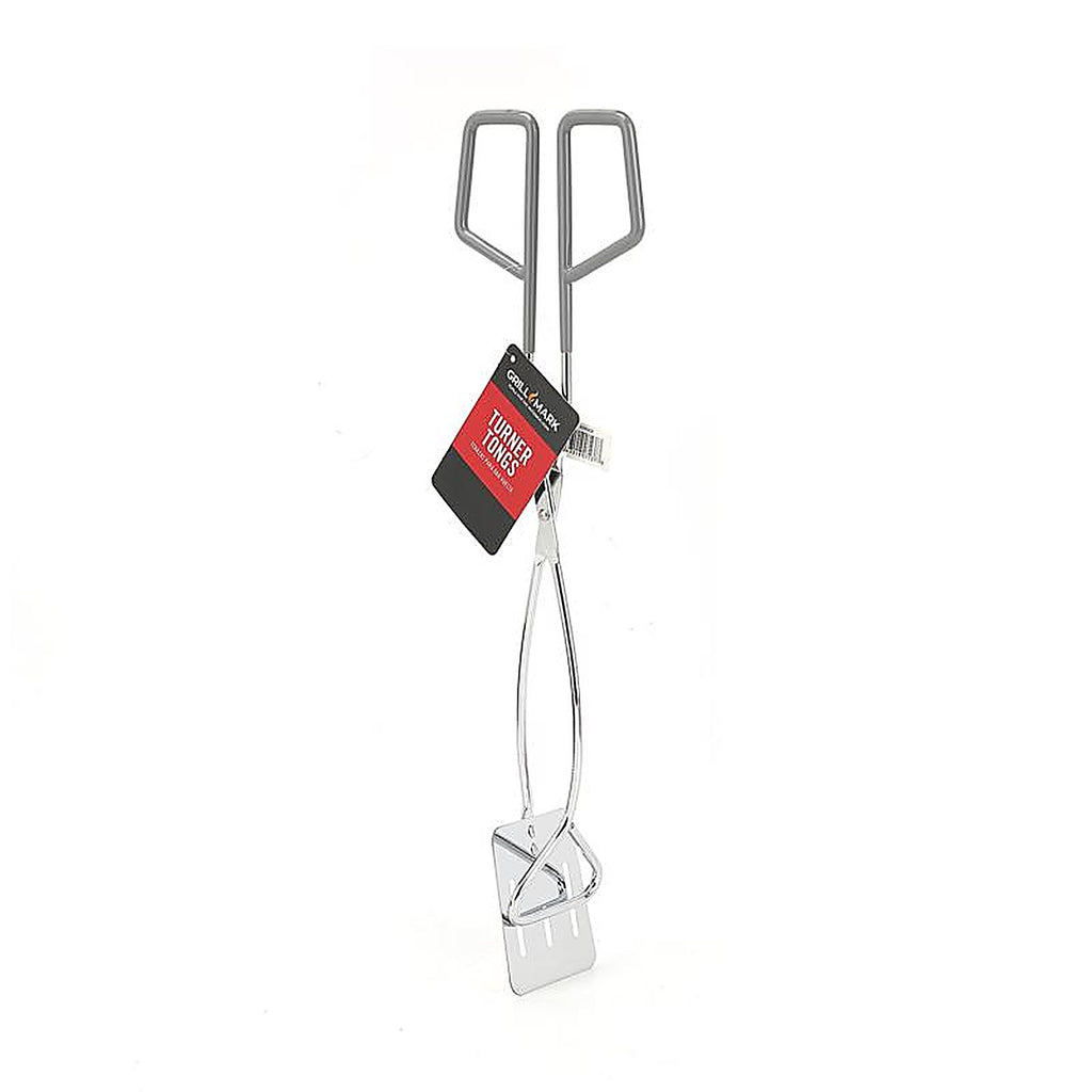 Grill Mark - 02100ACE - Steel Silver Grill Tongs 1 Pack