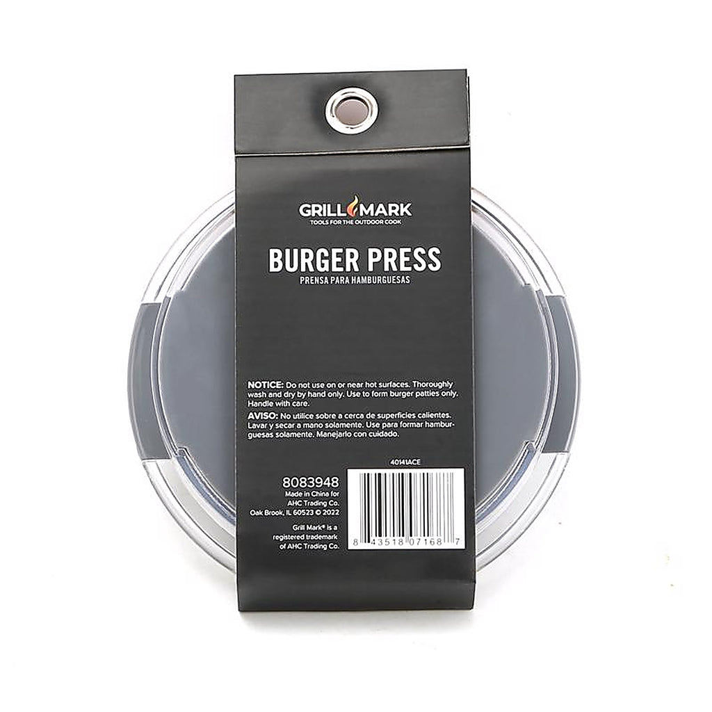 Grill Mark - 40141ACE - Plastic Burger Press 1 Pack