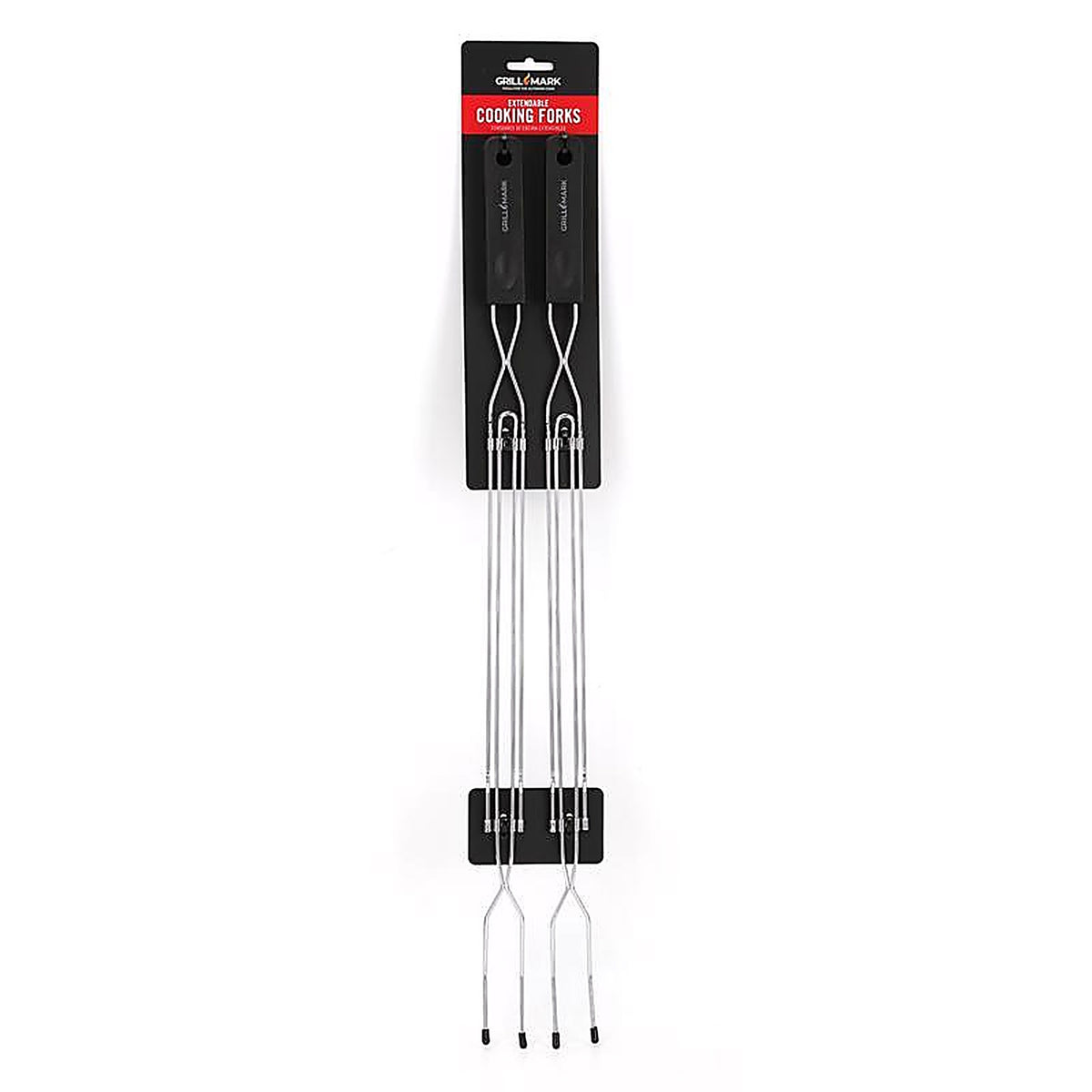 Grill Mark - 40213ACE - Silver Extension Fork with Glow 2 Pack