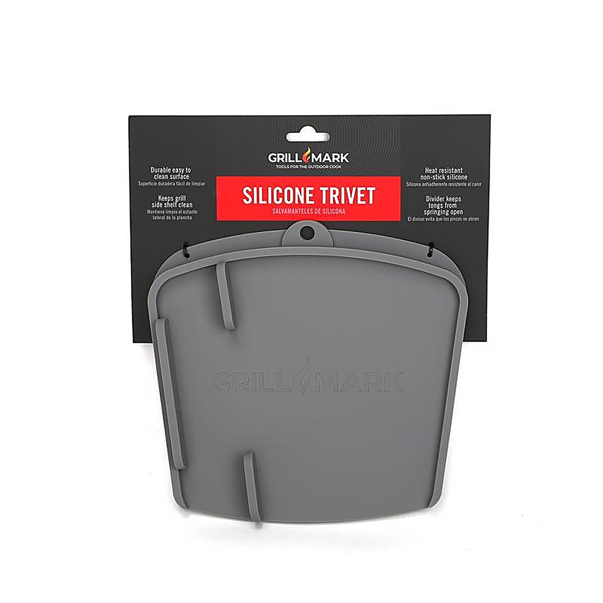 Grill Mark - 40343ACE - Plastic Gray Spatula Mat 1 Pack