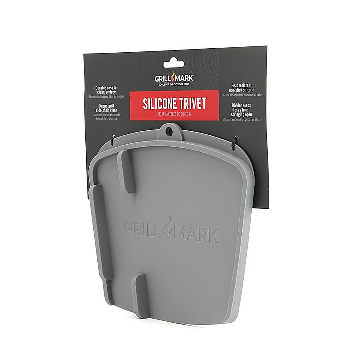 Grill Mark - 40343ACE - Plastic Gray Spatula Mat 1 Pack