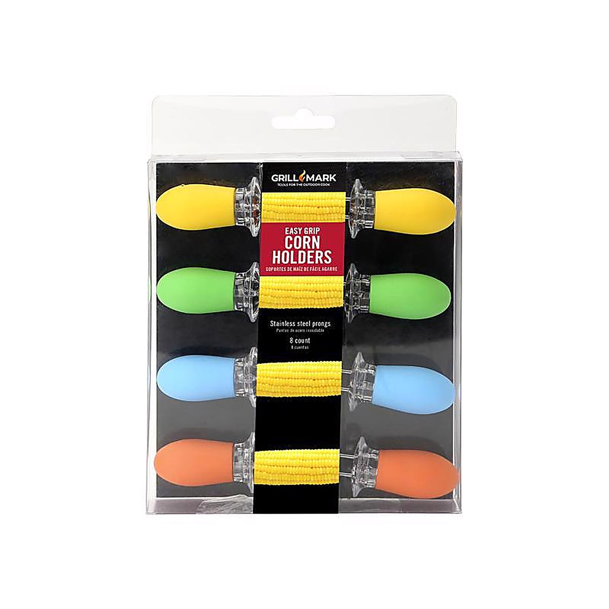Grill Mark - 40350ACE - Assorted Plastic Corn Holders