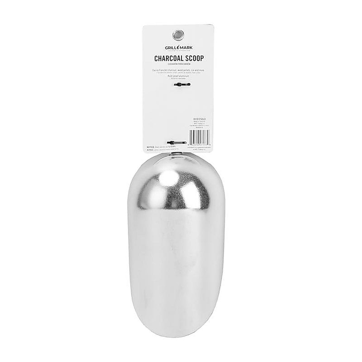 Grill Mark - 40404ACE - Aluminum Silver Charcoal/Pellet Scoop 1 Pack