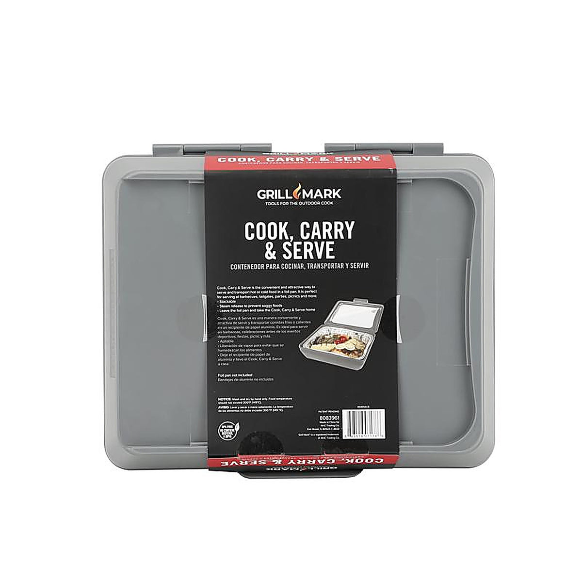 Grill Mark - 40405ACE - Gray Food to Go Container 1 Pack