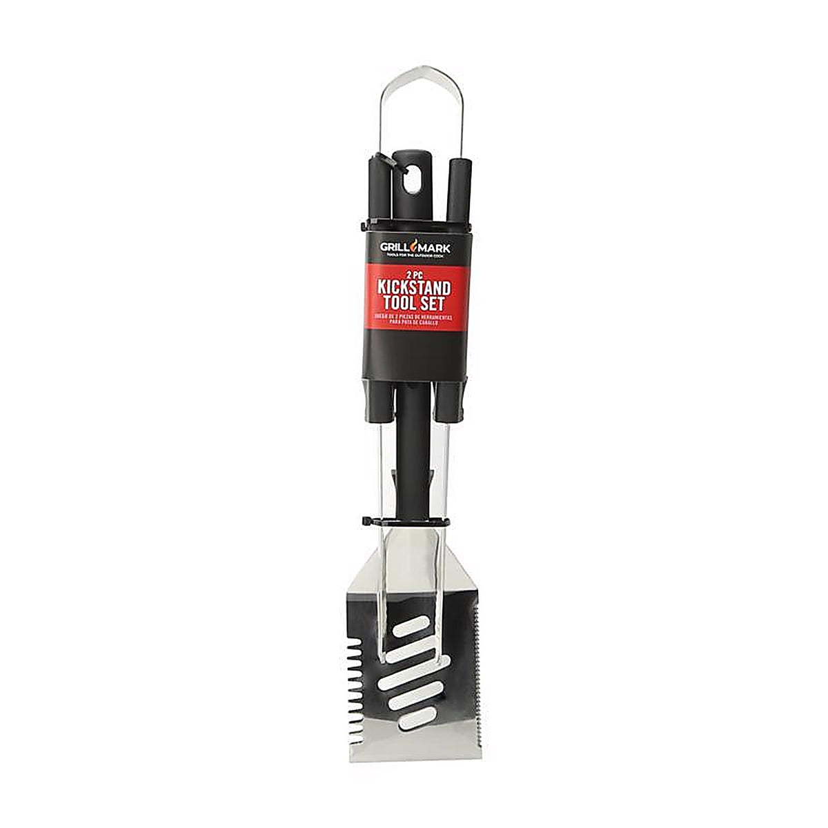 Grill Mark - 00122ACE - Stainless Steel Black/Silver Grill Tool Set 2 Piece
