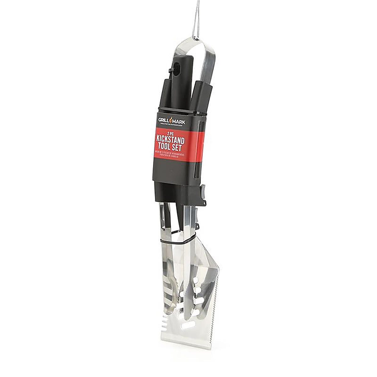 Grill Mark - 00122ACE - Stainless Steel Black/Silver Grill Tool Set 2 Piece