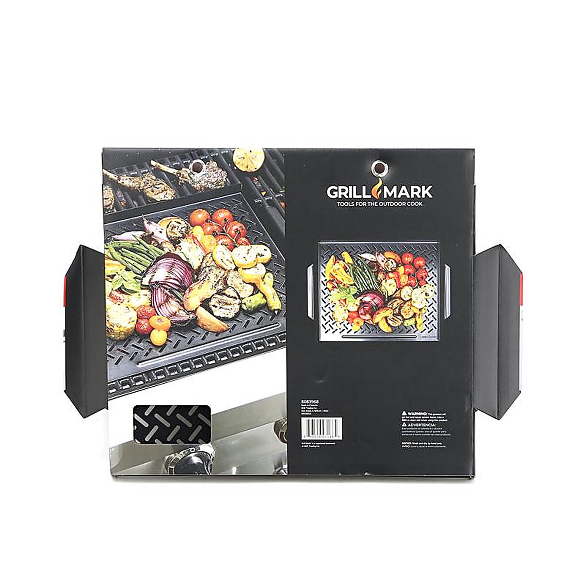 Grill Mark - 00123ACE - Steel Grill Topper 16 In. L X 12 In. W 1 Pack