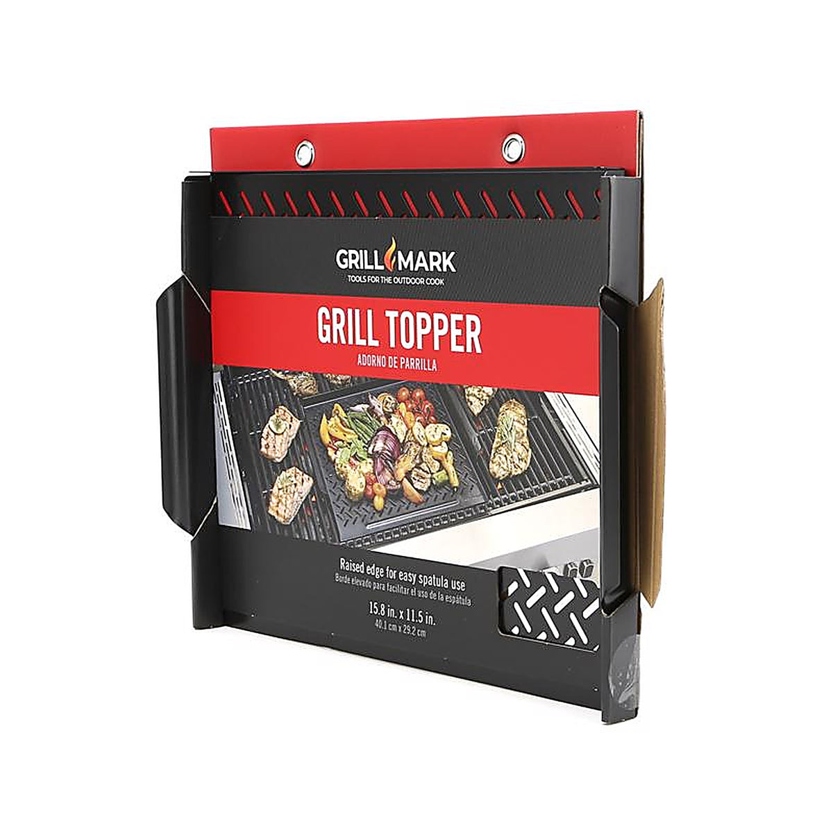 Grill Mark - 00123ACE - Steel Grill Topper 16 In. L X 12 In. W 1 Pack
